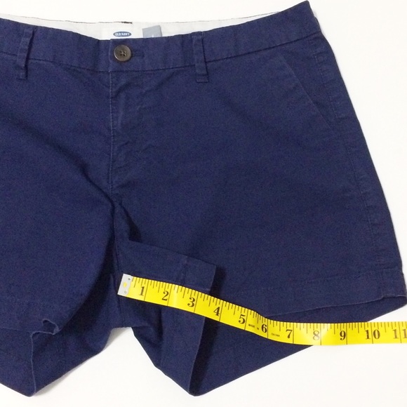OLD NAVY Cotton Shorts | Navy Colour | Size 6 - Picture 12 of 12